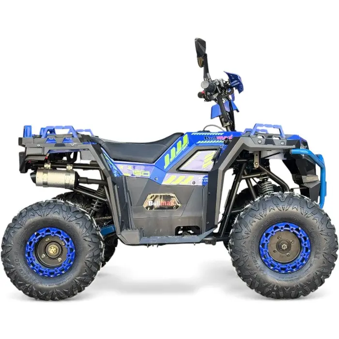 Двуместно бензиново ATV Bullmax 150cc ZIGO 2026г, Синьо, 7500rpm, 8" гуми, Теглич - 2515