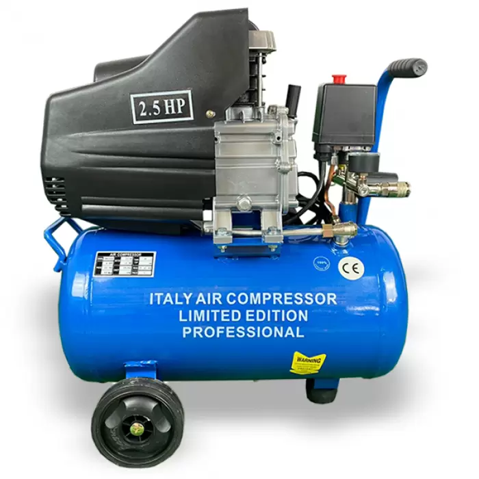 Компресор за въздух ITALY, 50L, 8bar, Монофазен, 178L/MIN - 496