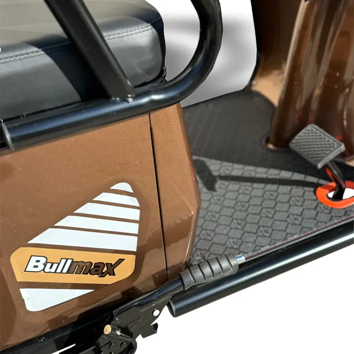 Електрическа триколка Bullmax A10 Cargo, 1500W, 48V/20Ah, За двама, Товарно Отделение, Синя Перла - 390