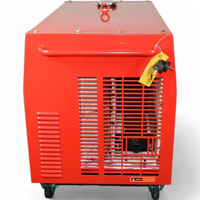 Обезшумен Бензинов Генератор за Ток Bullmax 7.5KW Трифазен, AVR, Водоустойчив, 16HP, Дигитален Дисплей - 1477