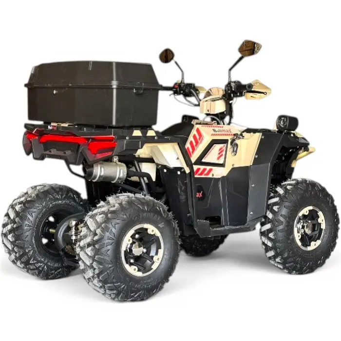 Двуместно бензиново ATV Bullmax 150cc ZIGO PRO 2026г, Пустинна буря, 7500rpm, 8" гуми, Теглич, Всички екстри, Подаръци - 2829