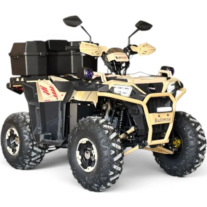 Двуместно бензиново ATV Bullmax 150cc ZIGO PRO 2026г, Пустинна буря, 7500rpm, 8" гуми, Теглич, Всички екстри, Подаръци - 2830