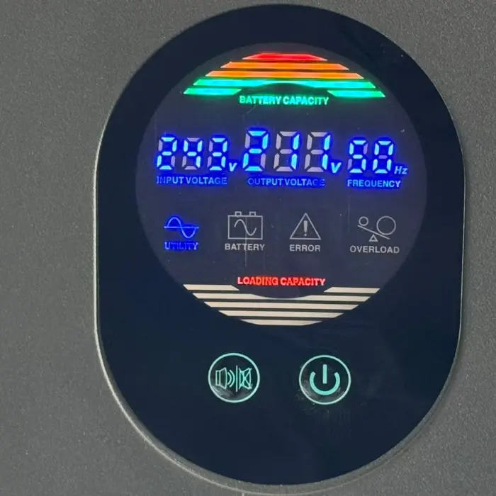 Инверторен UPS Bullmax, чиста синусоида, 3000VA / 1800W, Led Дисплей - 1552