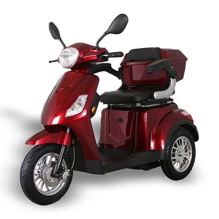 Електрическа триколка Bullmax В1, 1500W, 60V/20Ah, Задно задвижване, Жълта - 1895