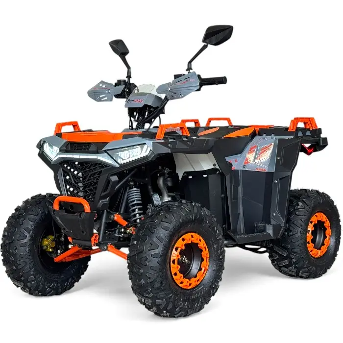 Двуместно бензиново ATV Bullmax 150cc MAXO 2026г, Сиво, 7500rpm, 8" гуми, Теглич - 3054