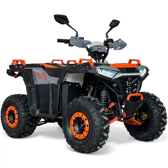 Двуместно бензиново ATV Bullmax 150cc MAXO 2026г, Сиво, 7500rpm, 8" гуми, Теглич - 3063