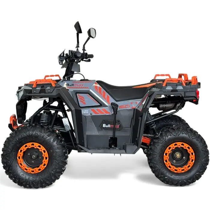 Двуместно бензиново ATV Bullmax 150cc MAXO 2026г, Сиво, 7500rpm, 8" гуми, Теглич - 3055