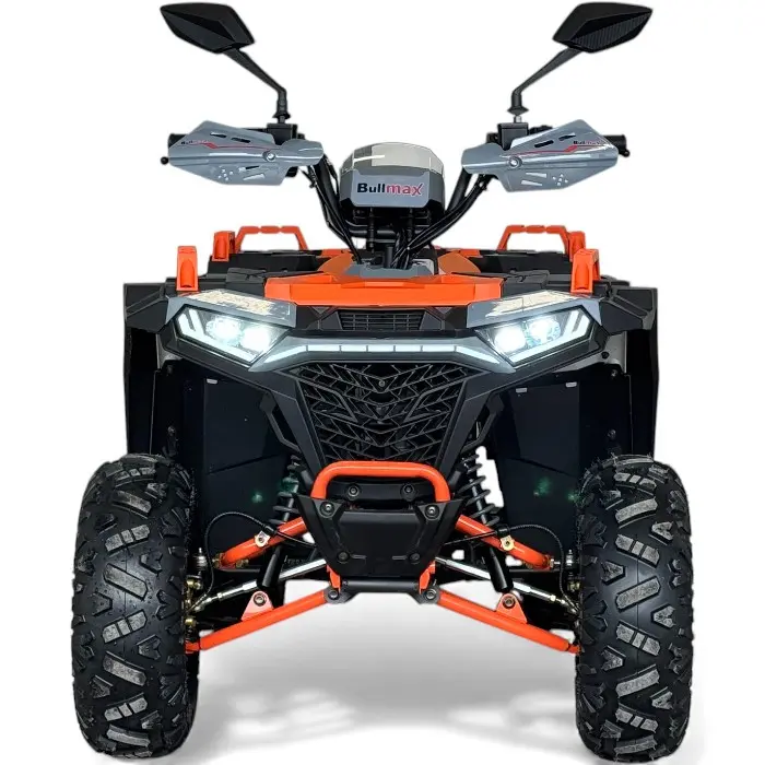 Двуместно бензиново ATV Bullmax 150cc MAXO 2026г, Сиво, 7500rpm, 8" гуми, Теглич - 3056