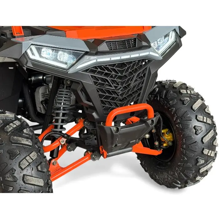 Двуместно бензиново ATV Bullmax 150cc MAXO 2026г, Сиво, 7500rpm, 8" гуми, Теглич - 3060