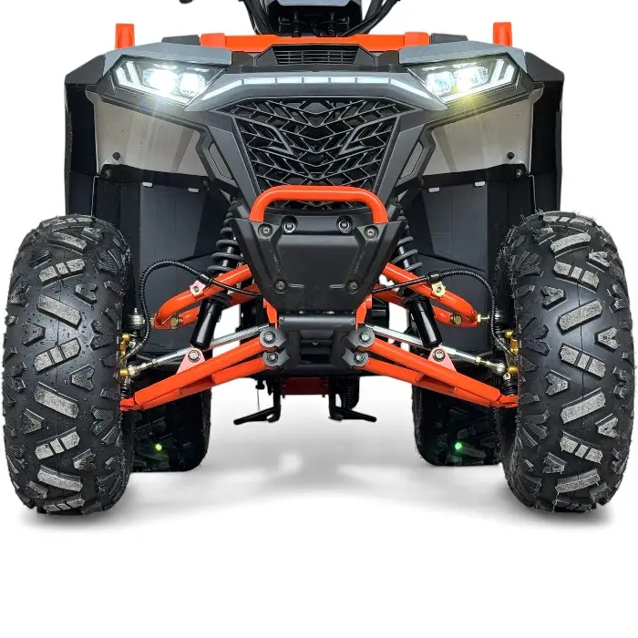 Двуместно бензиново ATV Bullmax 150cc MAXO 2026г, Сиво, 7500rpm, 8" гуми, Теглич - 3062