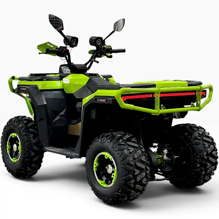 Двуместно бензиново ATV Bullmax 150cc MAXO PRO 2026г, Зелено и сиво, 7500rpm, 8" гуми, Теглич, Всички Екстри - 2864
