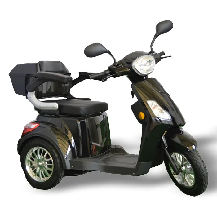 Електрическа триколка Bullmax В1, 1500W, 60V/20Ah, Задно задвижване, Жълта - 1896