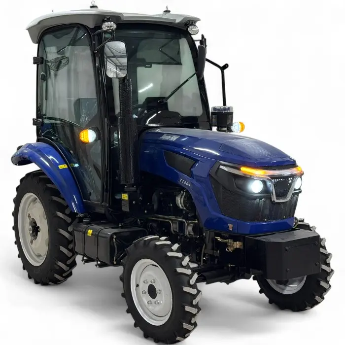Трактор Bullmax NT504, син, 4х4, 8+2, Климатик, Инвертар, Кабина, Радио - 2173