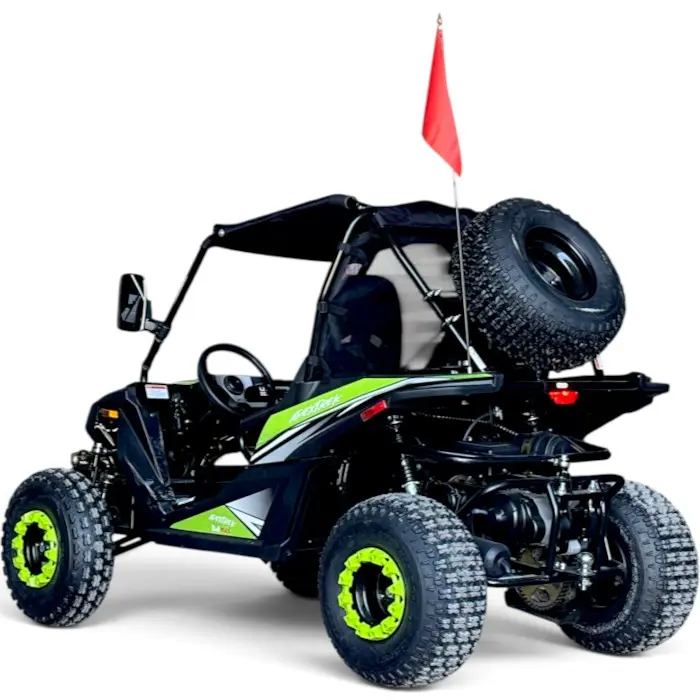 Двуместно Бензиново OFFROAD UTV Бъги 200cc, 4-тактов двигател, PROFI пакет подарък, теглич - 3038