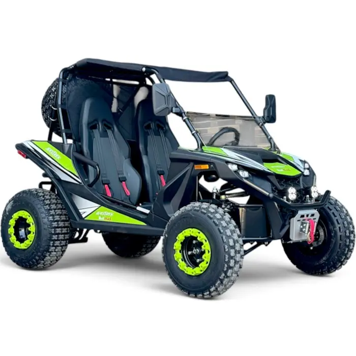 Двуместно Бензиново OFFROAD UTV Бъги 200cc, 4-тактов двигател, PROFI пакет подарък, теглич - 3039