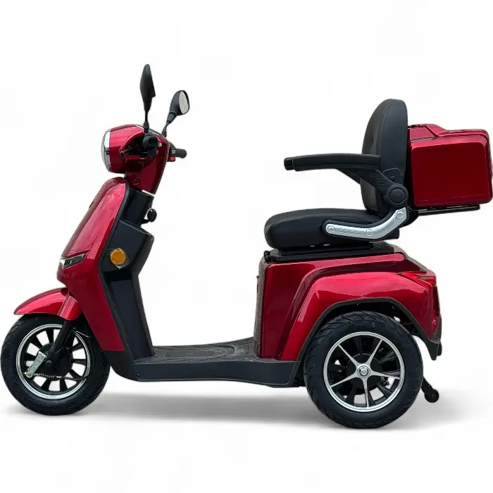 Електрическа триколка Bullmax R1 Robot, 1500W, 60V/20Ah, CE Сертификат, 25км/ч, червена - 2348