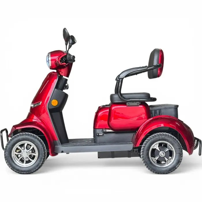 Триместна електрическа четириколка за възрастни и трудноподвижни 2000W, 60V, 20Ah, LED, 5 батерии - 2742