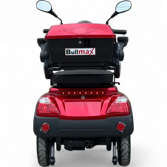Електрическа триколка Bullmax R1, 1500W, 60V/20Ah, CE Сертификат, 25км/ч, червена - 2294