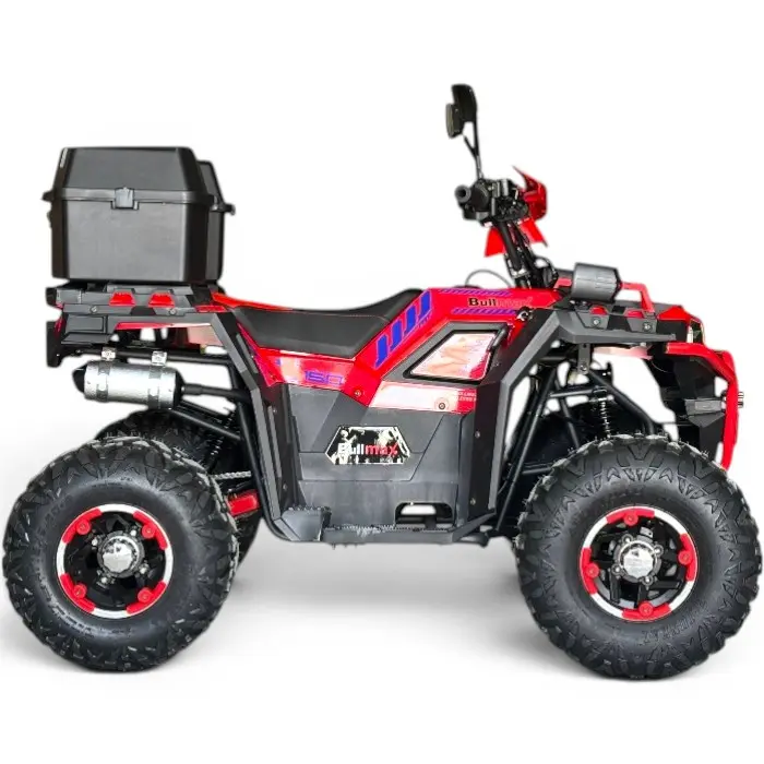 Двуместно бензиново ATV Bullmax 150cc ZIGO PRO 2026г, Червено, 7500rpm, 8" гуми, Теглич, Всички екстри, Подаръци - 2843