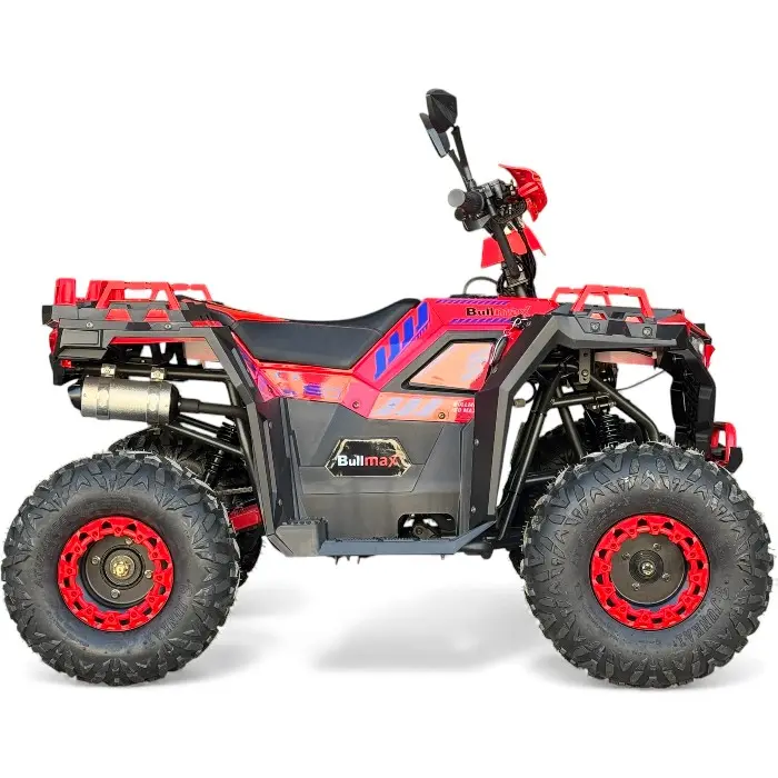 Двуместно бензиново ATV Bullmax 150cc MAXO 2026г, червено, 7500rpm, 8" гуми, Теглич - 2486
