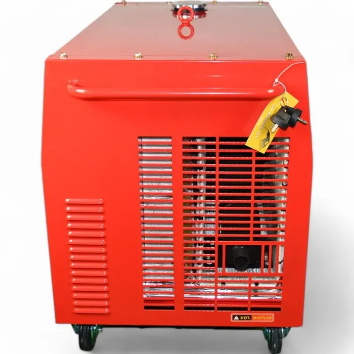 Обезшумен Бензинов Генератор за Ток Bullmax 7.5KW Монофазен, Водозащитен, Меден Ротор и Статор, Дисплей, AVR, GX760, 4-тактов - 1461