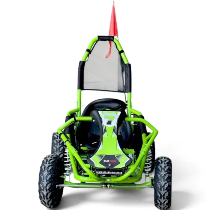 Детско електрическо UTV Бъги Bullmax Apex1 1200W, Безплатен Ъпгрейд големи батерии, зелено - 3016