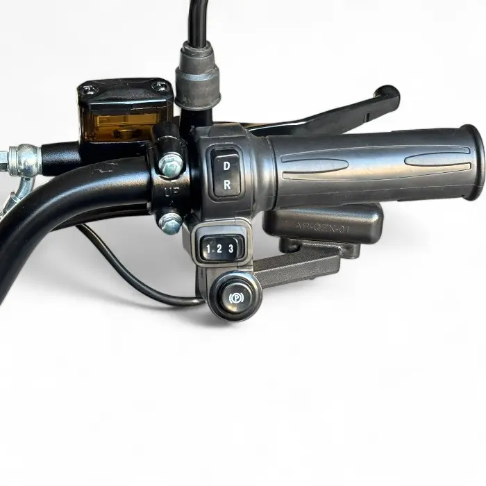 Двуместна електрическа триколка Bullmax A10 Premium, 2800W, 5 батерии, 350кг товароносимост, СЕ сертификат, синя - 2410