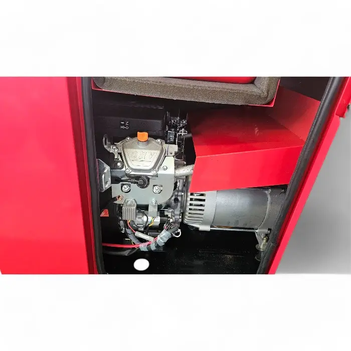 Обезшумен Трифазен Бензинов Генератор за Ток Bullmаx 12.5KW, Трифазен, Водоустойчив, 15kVA, 20HP, Стартер, GK740, AVR - 1492