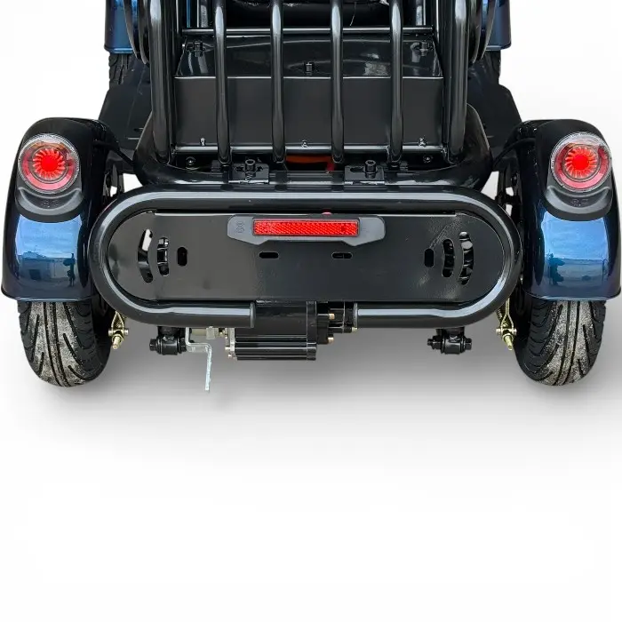 Триместна електрическа четириколка Bullmax C4, 1500W, 48V/20Ah, Маневрена, магнитна спирачка, Хамелеон - 2603