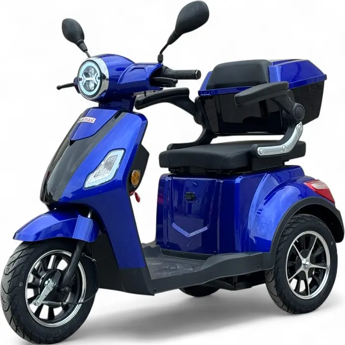 Електрическа триколка Bullmax R1, 1500W, 60V/20Ah, CE Сертификат, 25км/ч, червена - 2298