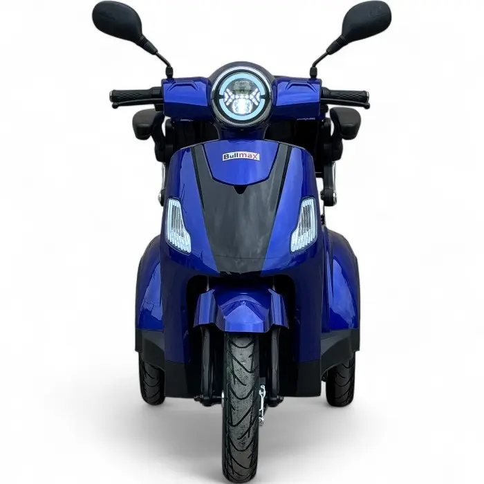 Електрическа триколка Bullmax R1, 1500W, 60V/20Ah, CE Сертификат, 25км/ч, червена - 2300