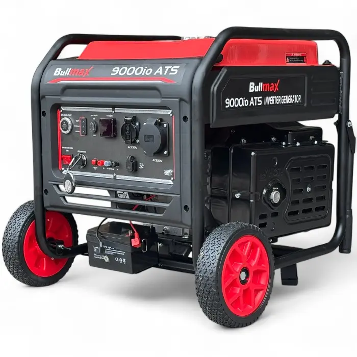 Инверторен генератор за ток Bullmax 9000io, 8.0KW, 4-тактов, чиста синусоида, дистанционно - 2147