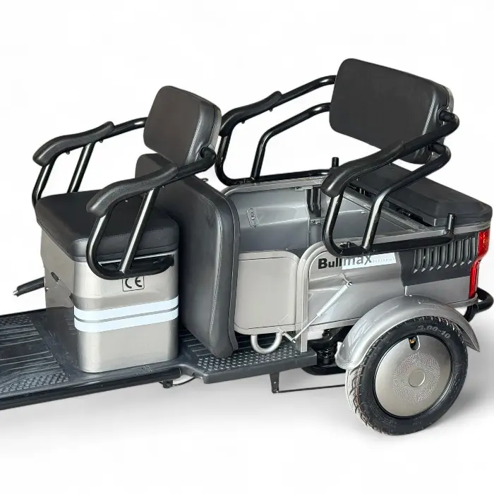Електрическа триколка Bullmax B10, 2000W, 60V/38Ah, За Трима, Голямо товарно отделение - 2257