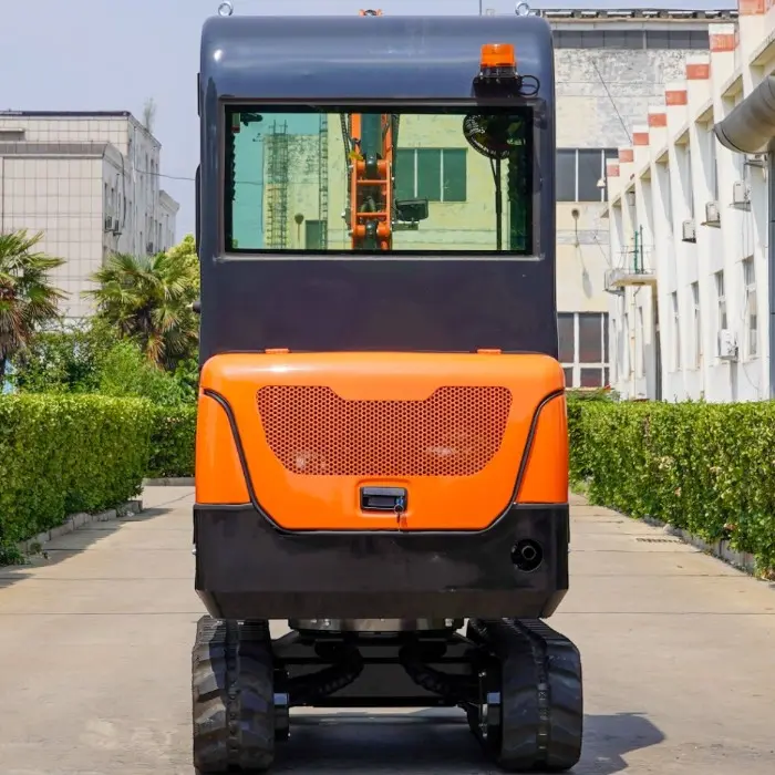 2.5-тонен мини багер Laidong – висока мощност, прецизност и разширен работен диапазон, кабина, чупеща стрела - 2556