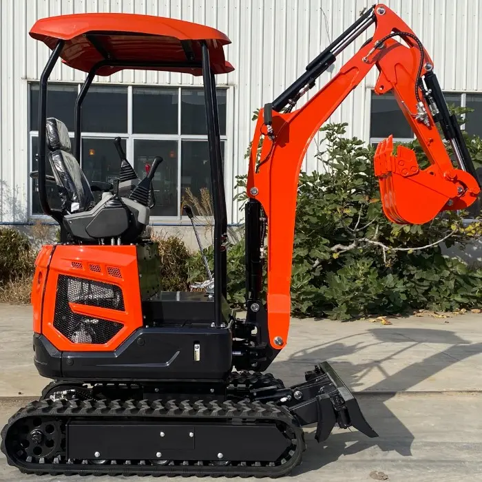 2-тонен мини багер Laidong LD385 39hp, отворен, чупеща стрела - 2543