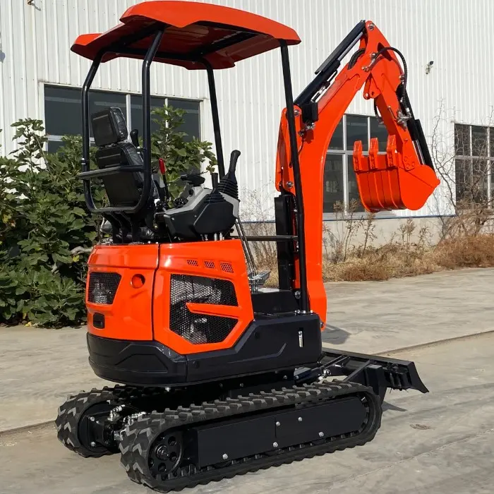 2-тонен мини багер Laidong LD385 39hp, отворен, чупеща стрела - 2544