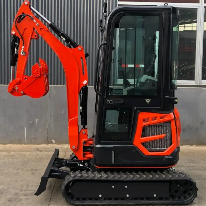 2-тонен мини багер Laidong LD385 39hp, кабина, чупеща стрела - 2547