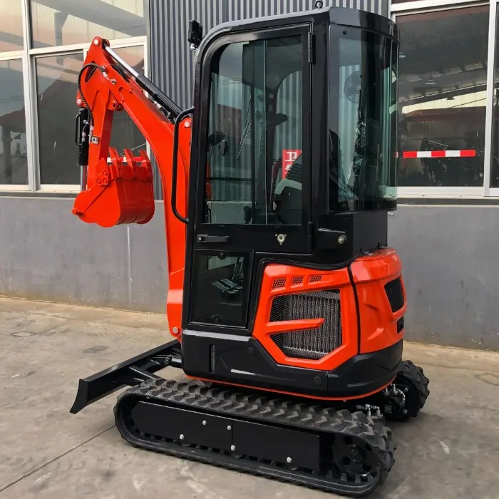 2-тонен мини багер Laidong LD385 39hp, кабина, чупеща стрела - 2548