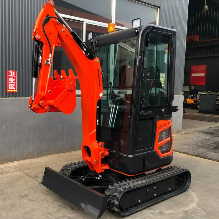 2-тонен мини багер Laidong LD385 39hp, кабина, чупеща стрела - 2549