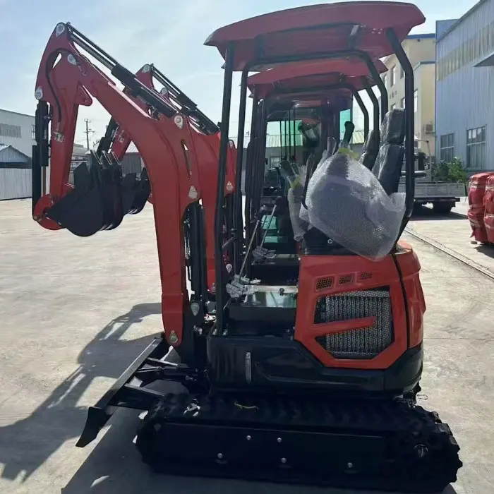 2-тонен мини багер Laidong LD385 39hp, кабина, чупеща стрела - 2551