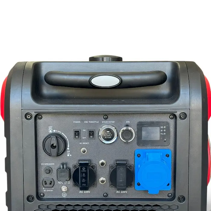 Инверторен генератор за ток Bullmax 7500i, 7.5KW, Подсилена букса 32А,4-тактов, преносим - 2779