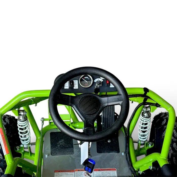 Детско електрическо UTV Бъги Bullmax Apex1 1200W, Безплатен Ъпгрейд големи батерии, зелено - 3020