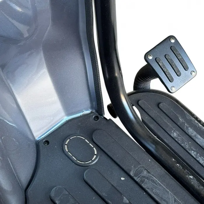 Двуместна електрическа триколка Bullmax A10 Premium, 2800W, 5 батерии, 350кг товароносимост, СЕ сертификат, синя - 2422