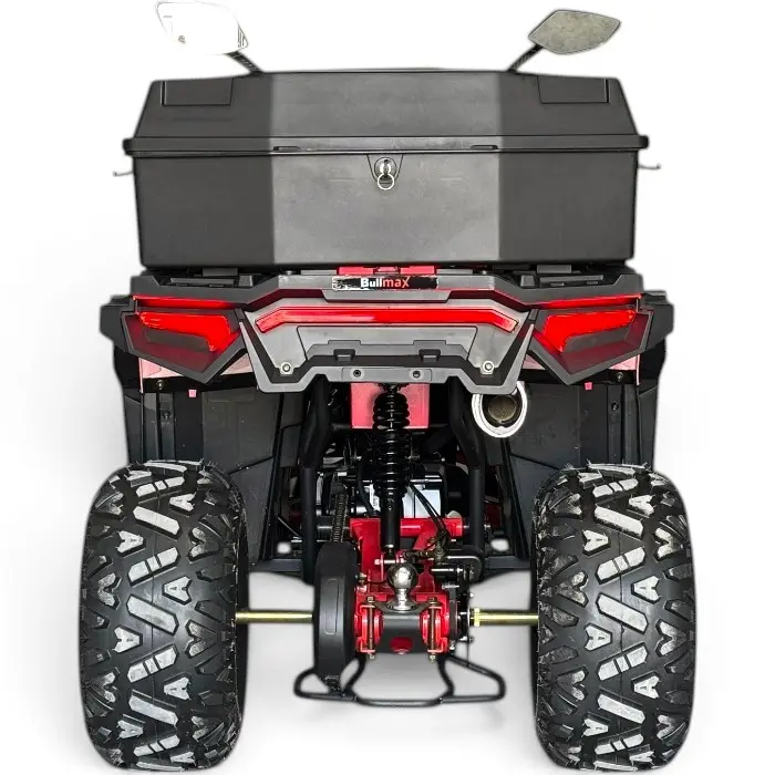 Двуместно бензиново ATV Bullmax 150cc ZIGO PRO 2026г, Червено, 7500rpm, 8" гуми, Теглич, Всички екстри, Подаръци - 2846