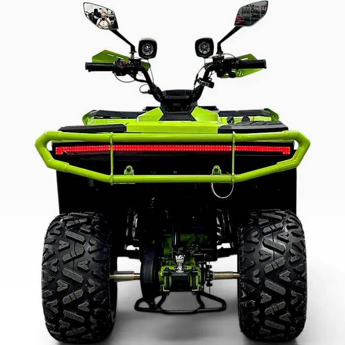 Двуместно бензиново ATV Bullmax 150cc MAXO PRO 2026г, Зелено и сиво, 7500rpm, 8" гуми, Теглич, Всички Екстри - 2869