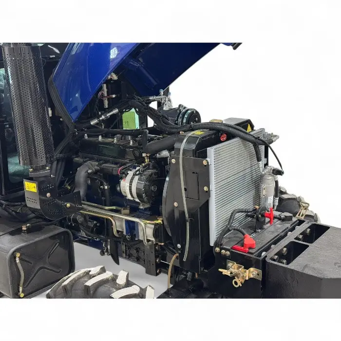 Трактор Bullmax NT504, син, 4х4, 8+2, Климатик, Инвертар, Кабина, Радио - 2177