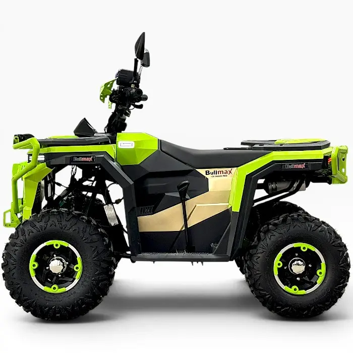 Двуместно бензиново ATV Bullmax 150cc MAXO PRO 2026г, Зелено и сиво, 7500rpm, 8" гуми, Теглич, Всички Екстри - 2871
