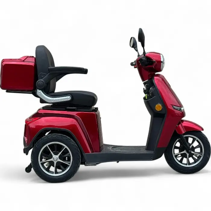 Електрическа триколка Bullmax R1 Robot, 1500W, 60V/20Ah, CE Сертификат, 25км/ч, червена - 2355