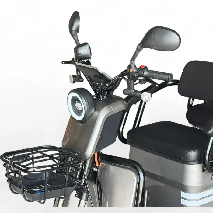 Електрическа триколка Bullmax B10, 2000W, 60V/38Ah, За Трима, Голямо товарно отделение - 2262