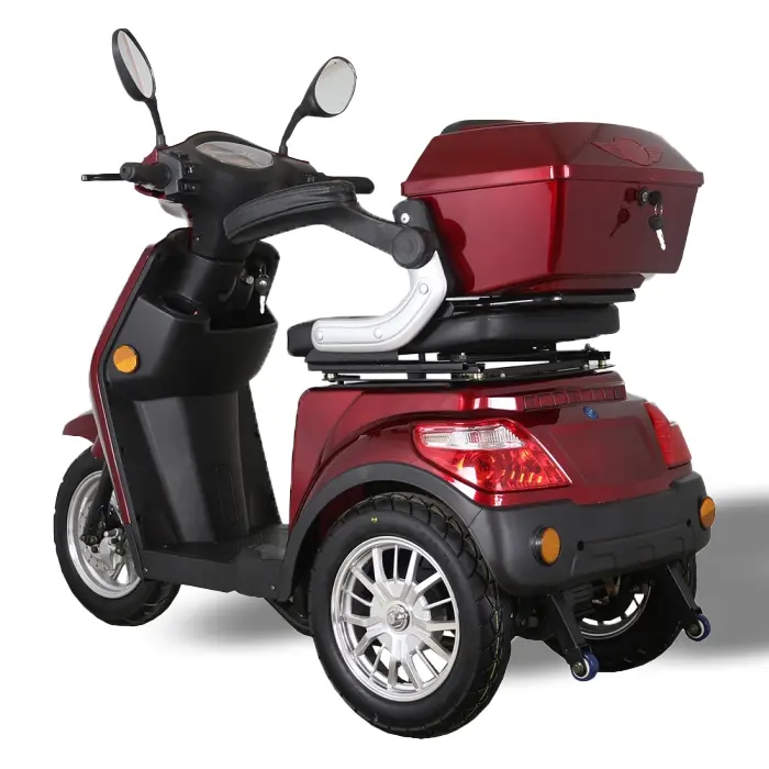 Електрическа триколка Bullmax В1, 1500W, 60V/20Ah, Задно задвижване, Жълта - 1900